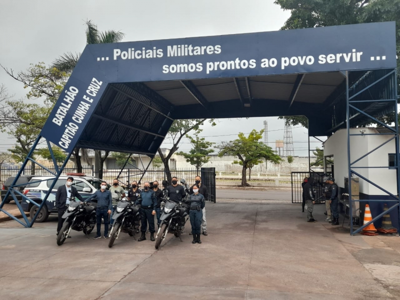 Parceria da ACIC e Policia Militar de Corumbá