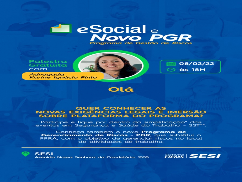 Palestra E-social e novo PGR